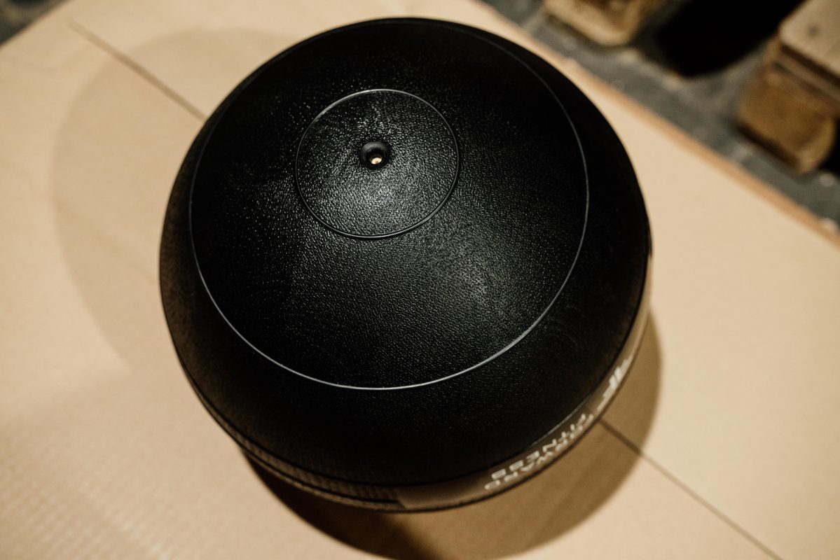 Slamball medicinbal - 70kg- čierna farba